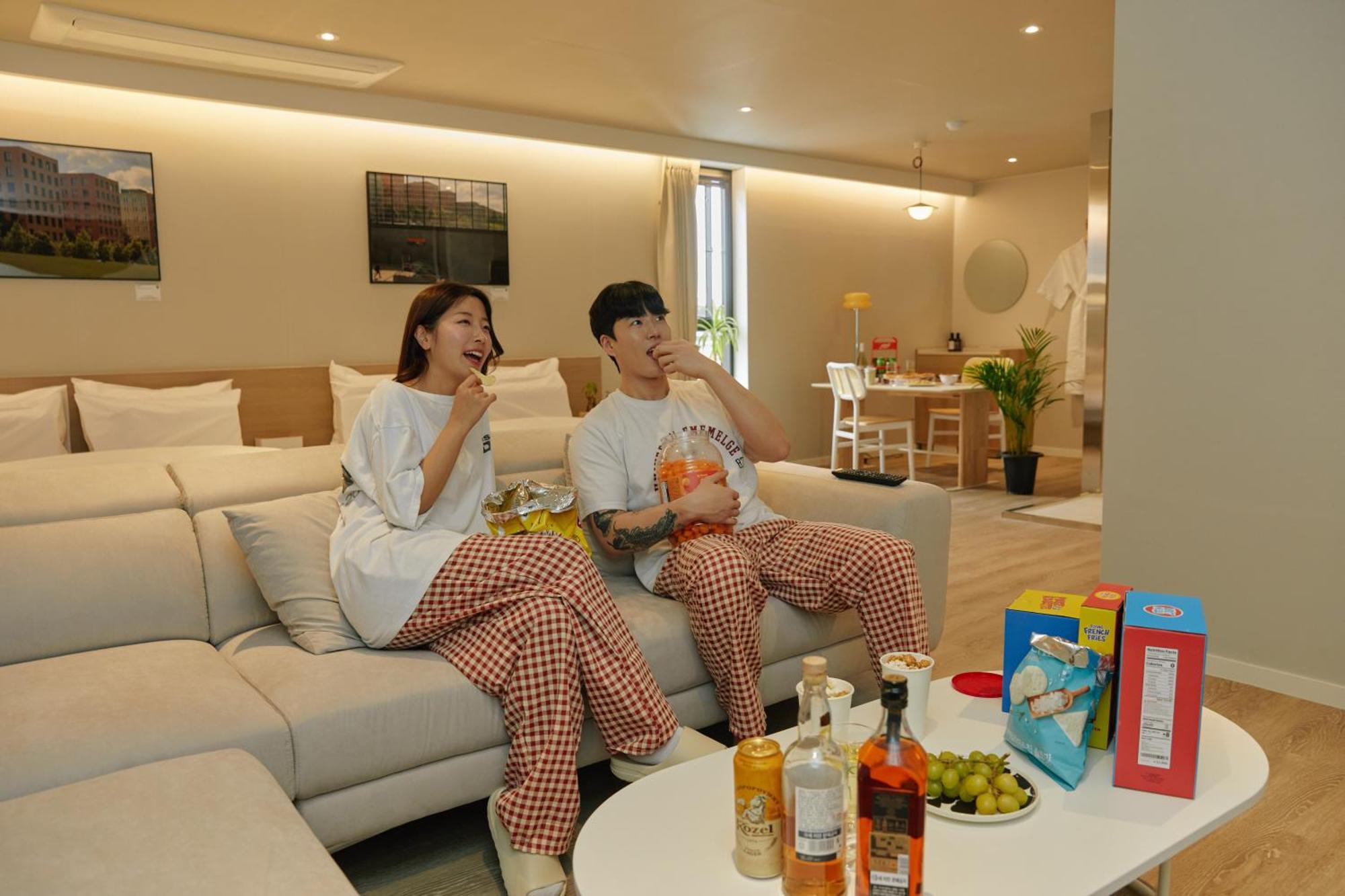Aank Hotel Incheon Songdo Eksteriør bilde