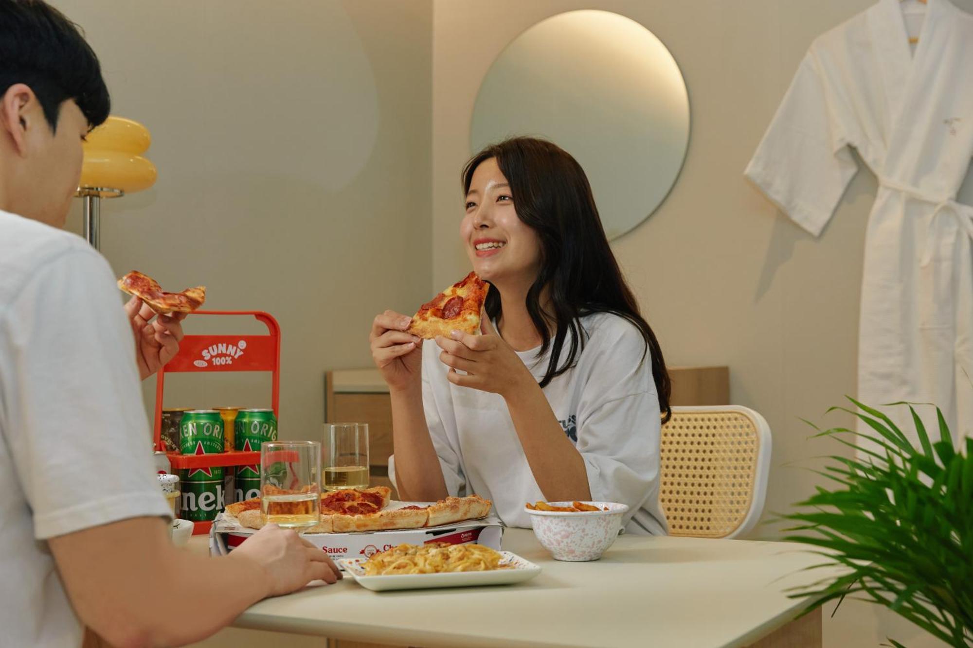 Aank Hotel Incheon Songdo Eksteriør bilde