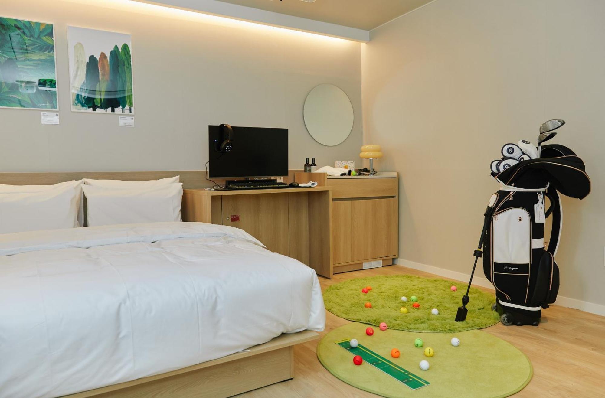 Aank Hotel Incheon Songdo Eksteriør bilde